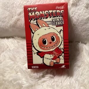 Labubu  Coca Cola The Monsters Doll, Vinyl Face Blind Box